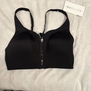 Athleta Advance Zip Front Bra